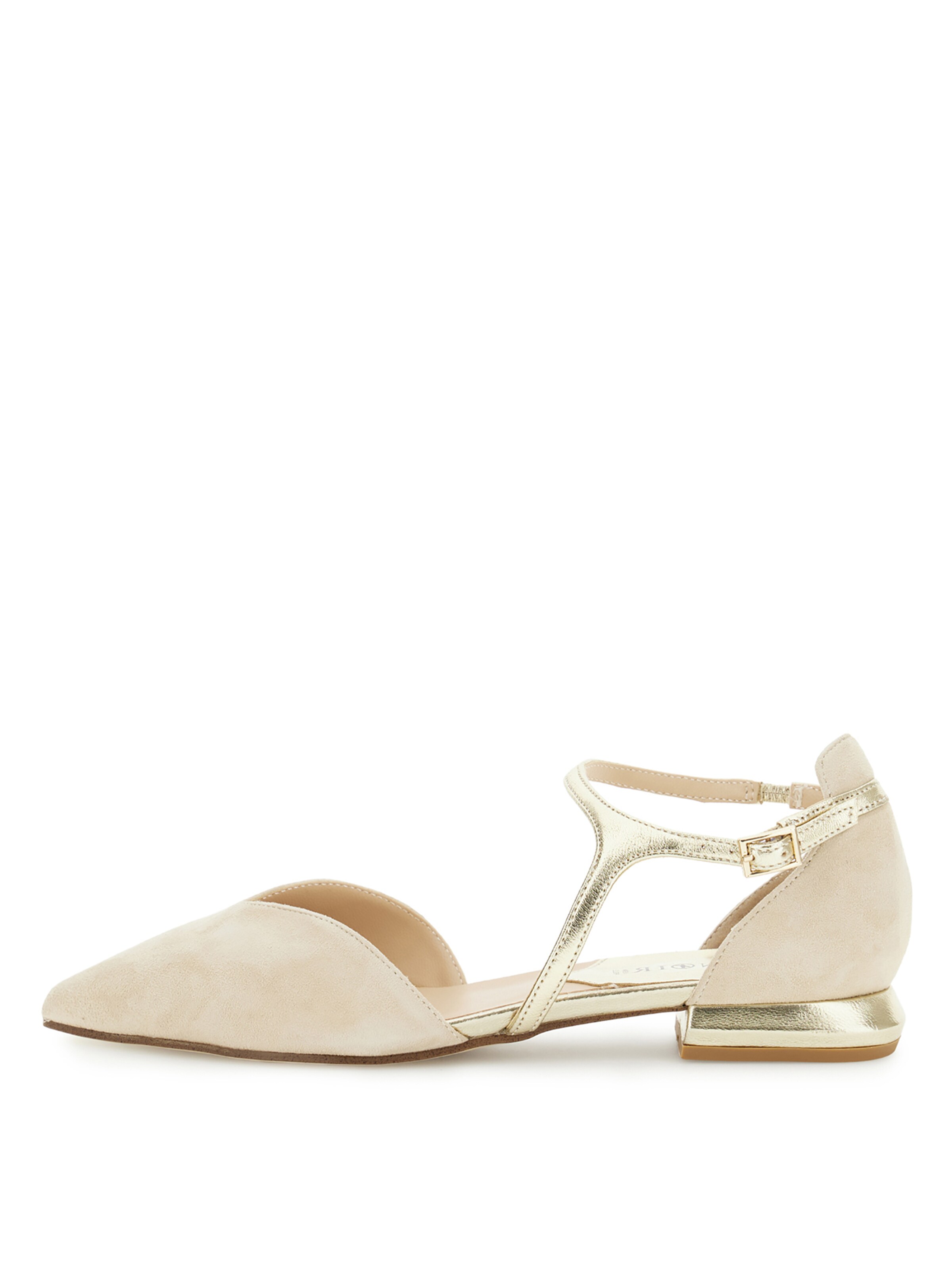 Ballerina di CAFè NOIR in beige: frontale