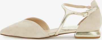 Ballerina di CAFè NOIR in beige: frontale