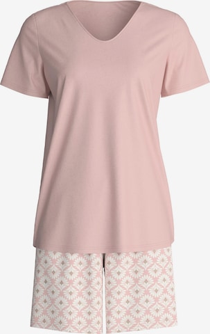 Shorty 'Graphic Nights' di CALIDA in rosa: frontale