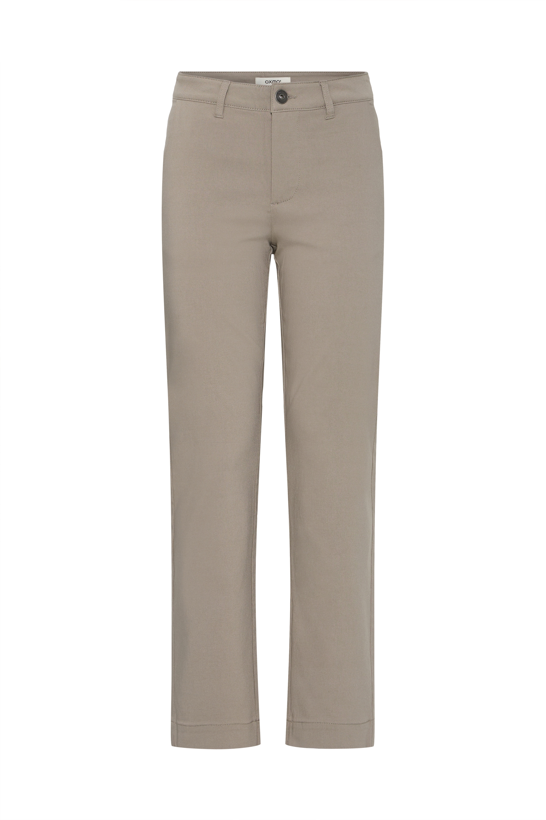 Oxmo Regular Chinohose ' OXKeily Straight Leg ' in Beige: Vorderseite
