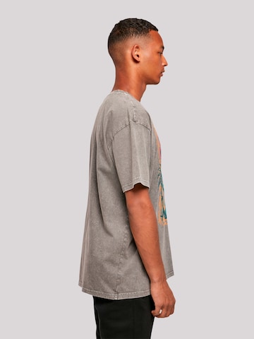 F2 Shirt 'Surfers Sunset Sommer Vibes' in Grey