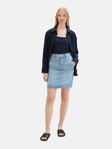 TOM TAILOR Skirt in Blue