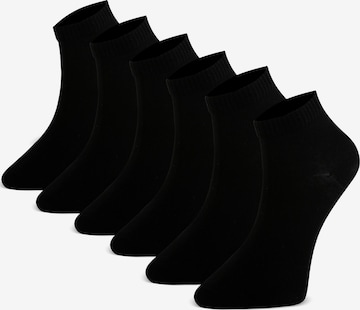 Crea Socks Avokassukat 'Sneakar' värissä musta: etupuoli