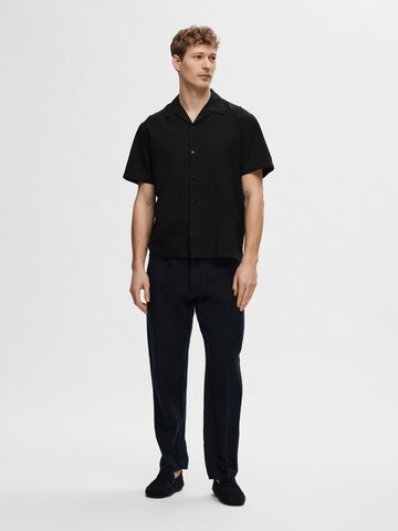 SELECTED HOMME Comfort Fit Skjorte i sort