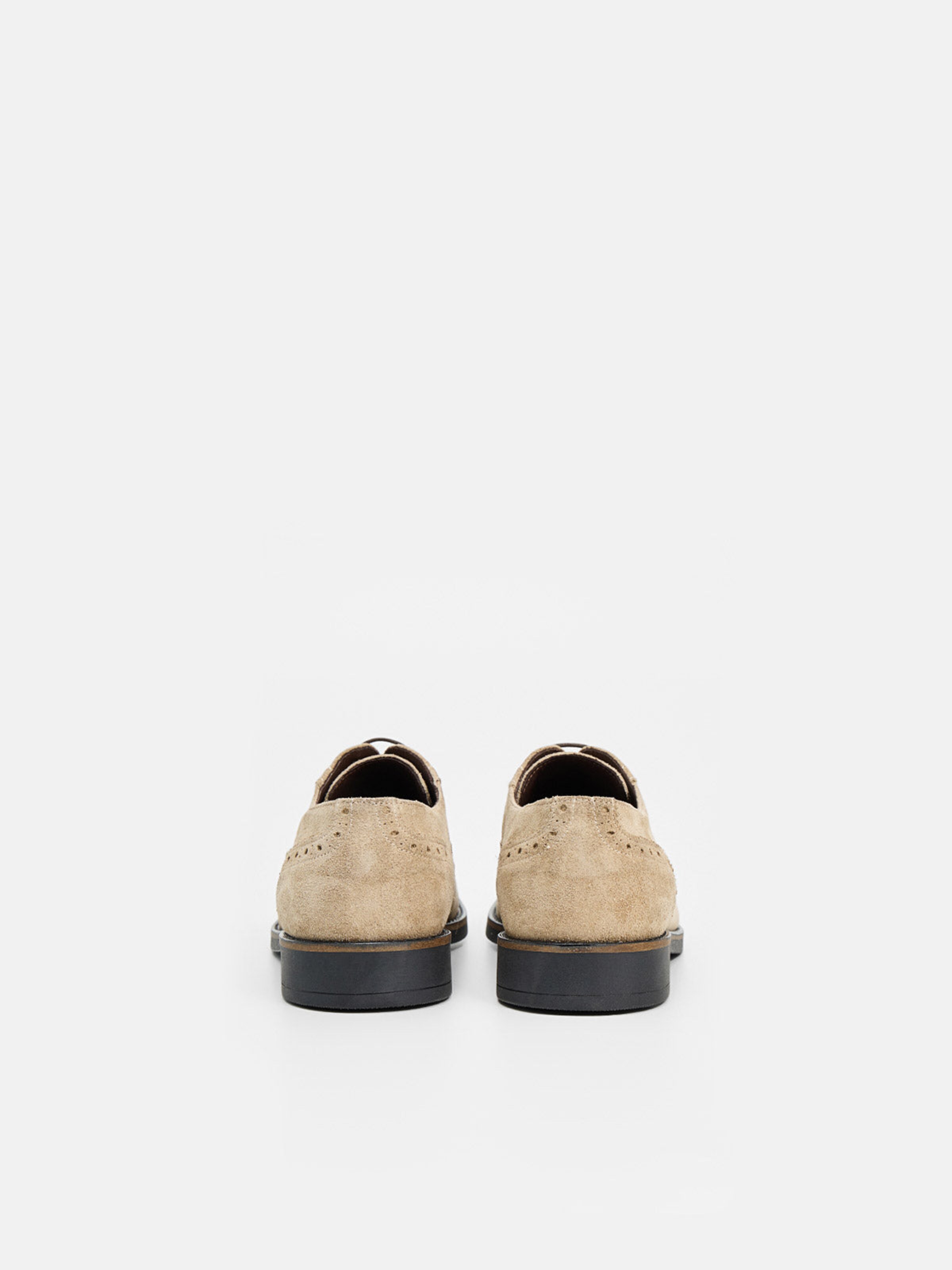 Jerelyn Creado Buty sznurowane 'Aldo Suede Oxford' w kolorze beżowy