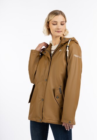 Veste fonctionnelle Schmuddelwedda en beige : devant