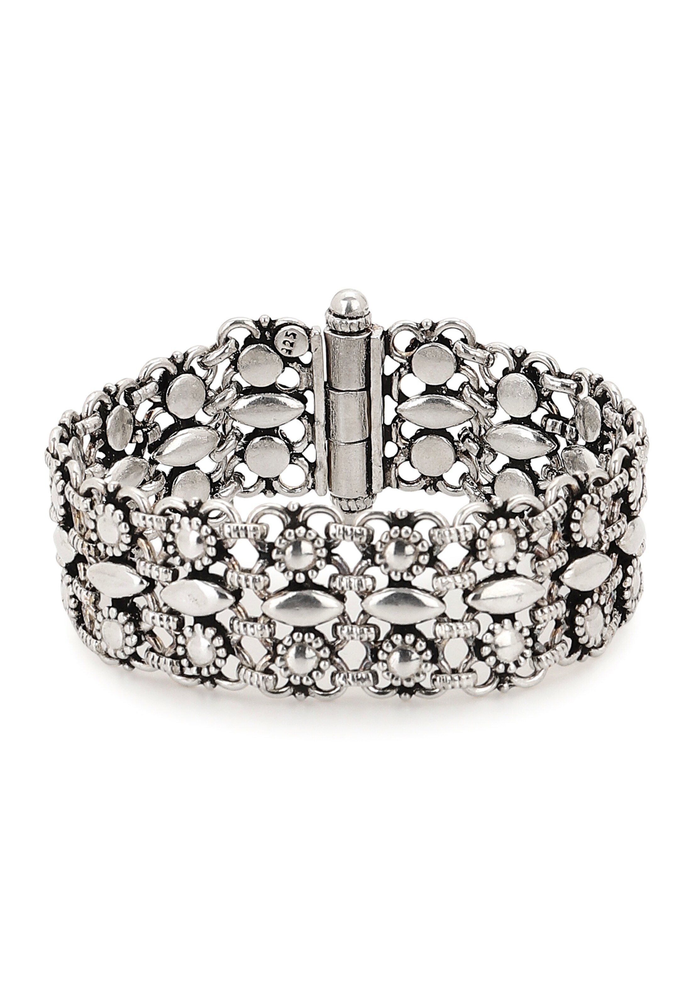 Bracelet ebeeza en argent : devant