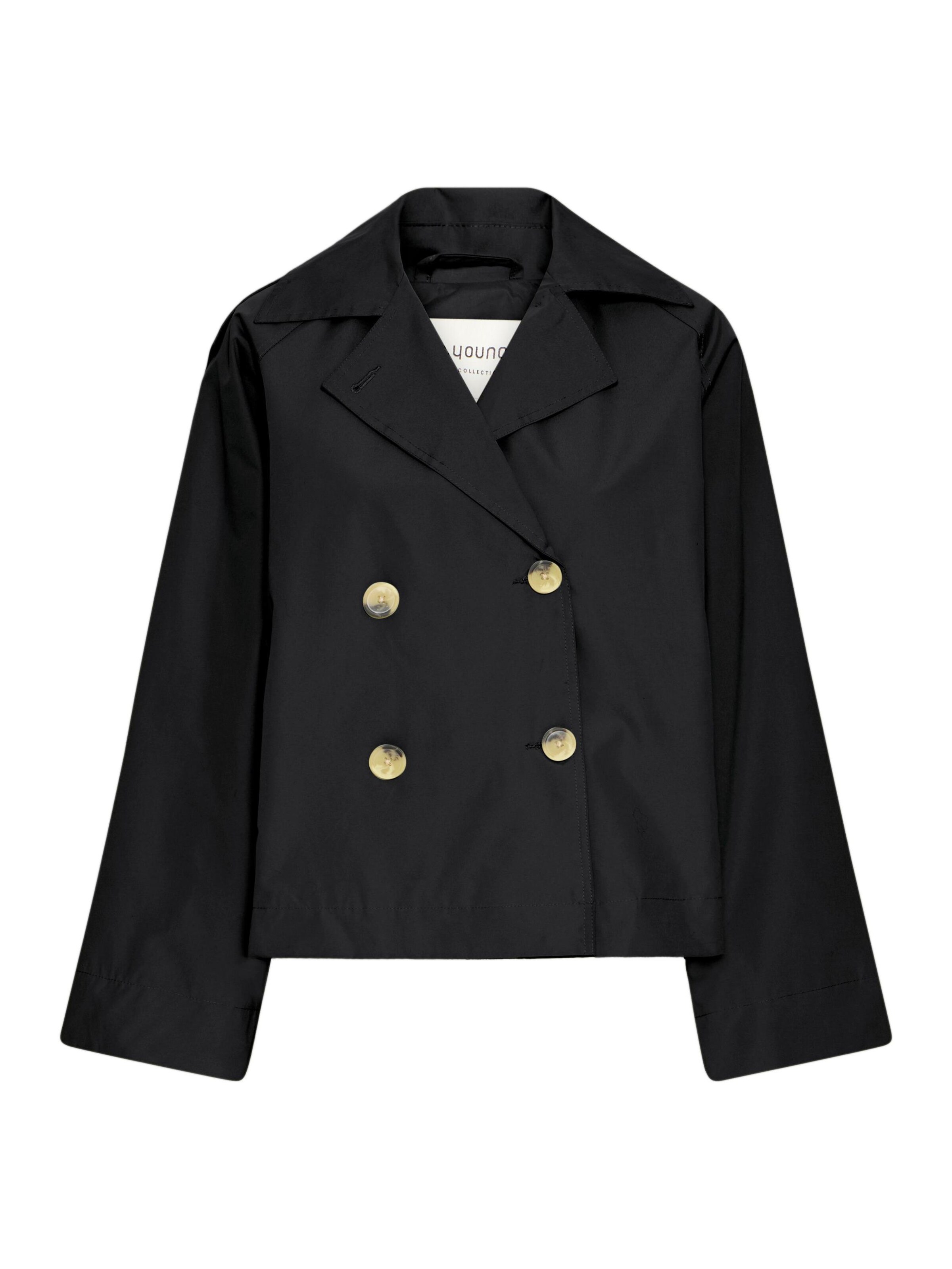 b.young Übergangsjacke 'Calea' in Schwarz: Vorderseite