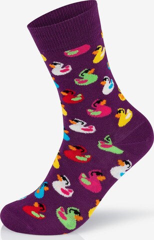 Chaussettes '3-Pack Rubber Duck' Happy Socks en bleu