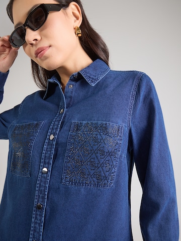 Camicia da donna 'MONIQUE' di GUESS in blu