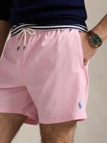 Pantaloncini da bagno 'TRAVELER' di Polo Ralph Lauren in rosa