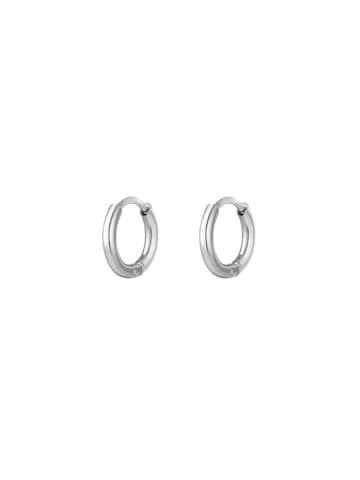 lePelou Earrings 'MIRA' in Silver: front
