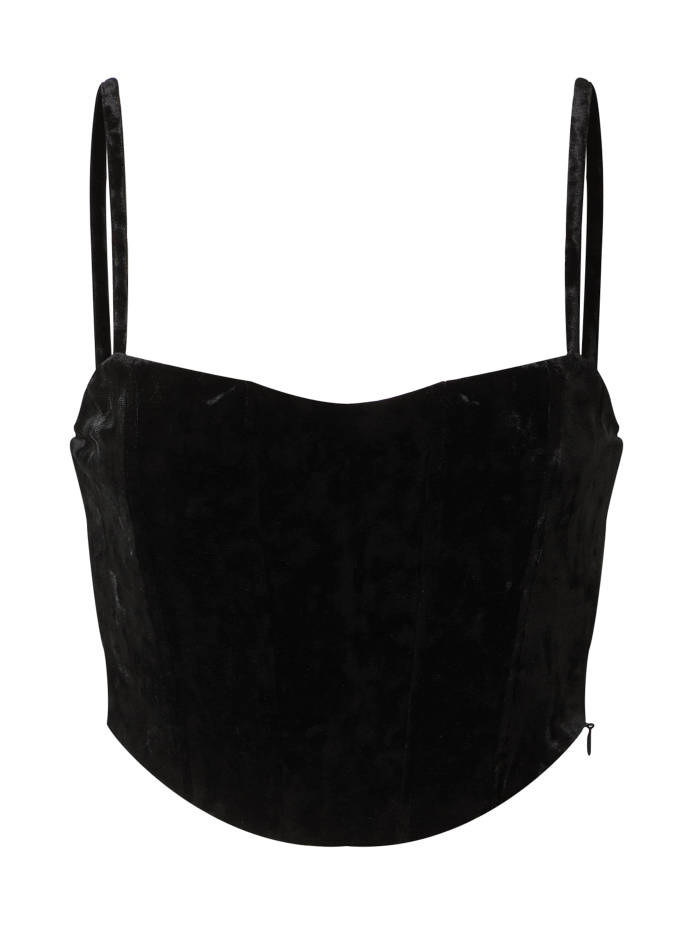 EDITED - Top 'Ude' en negro: frente