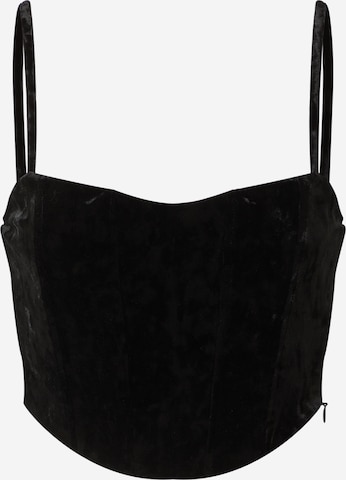 EDITEDTop 'Ude' - crna boja: prednji dio