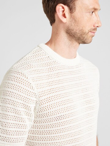 Only & Sons Pullover 'ONSCHARLES' i hvid