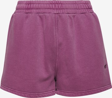 Regular Pantalon Superdry en violet : devant