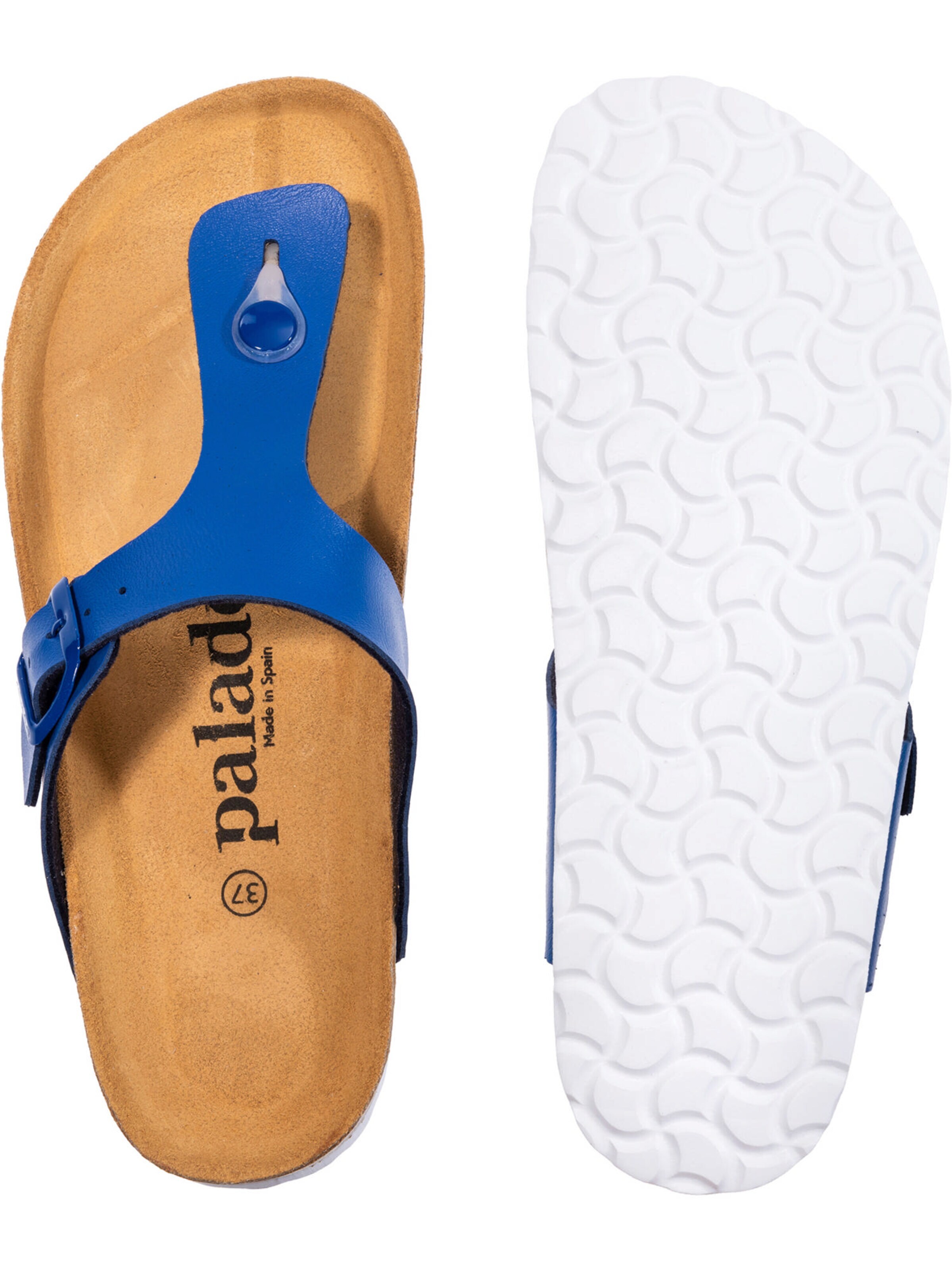 Palado T-bar sandals 'Palado Kos Matt' in Blue