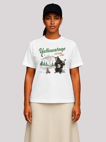 T-shirt F4NT4STIC en blanc : devant