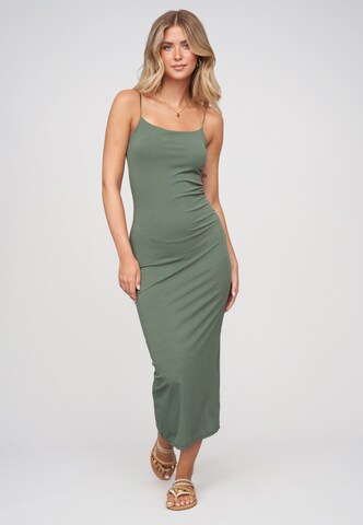 Cloud5ive - Vestido em verde: frente