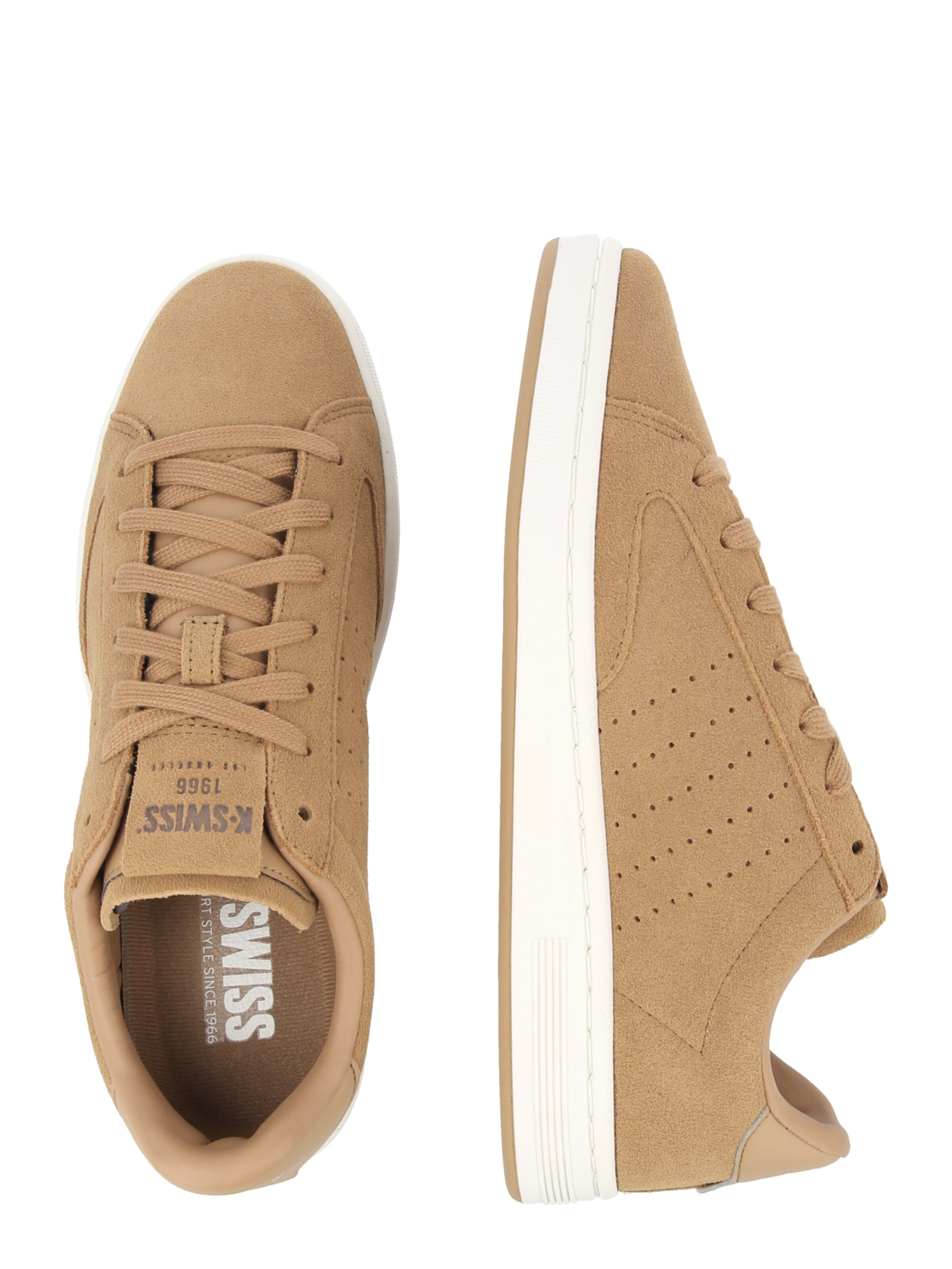 K-SWISS Rövid szárú sportcipők 'Lozan Klub' - barna