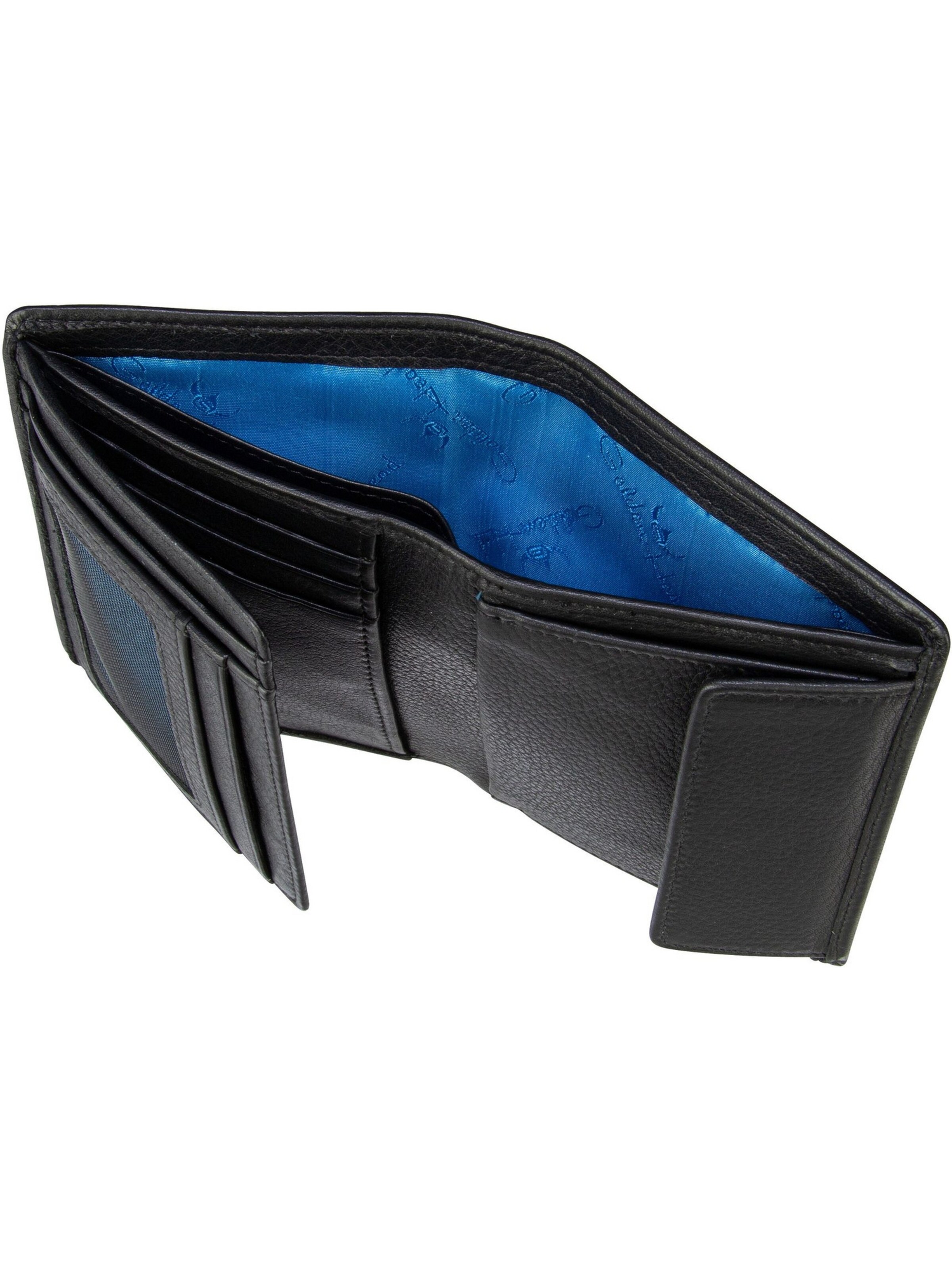 Portamonete 'Capri' di GOLDEN HEAD in nero