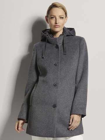 Manteau mi-saison MADELEINE en gris : devant