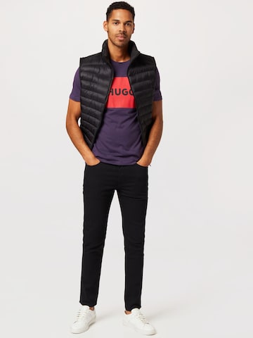 HUGO Shirt 'Dulive222' in Purple