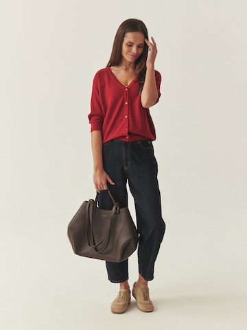 Geacă tricotată 'Kjani' de la TATUUM pe roșu