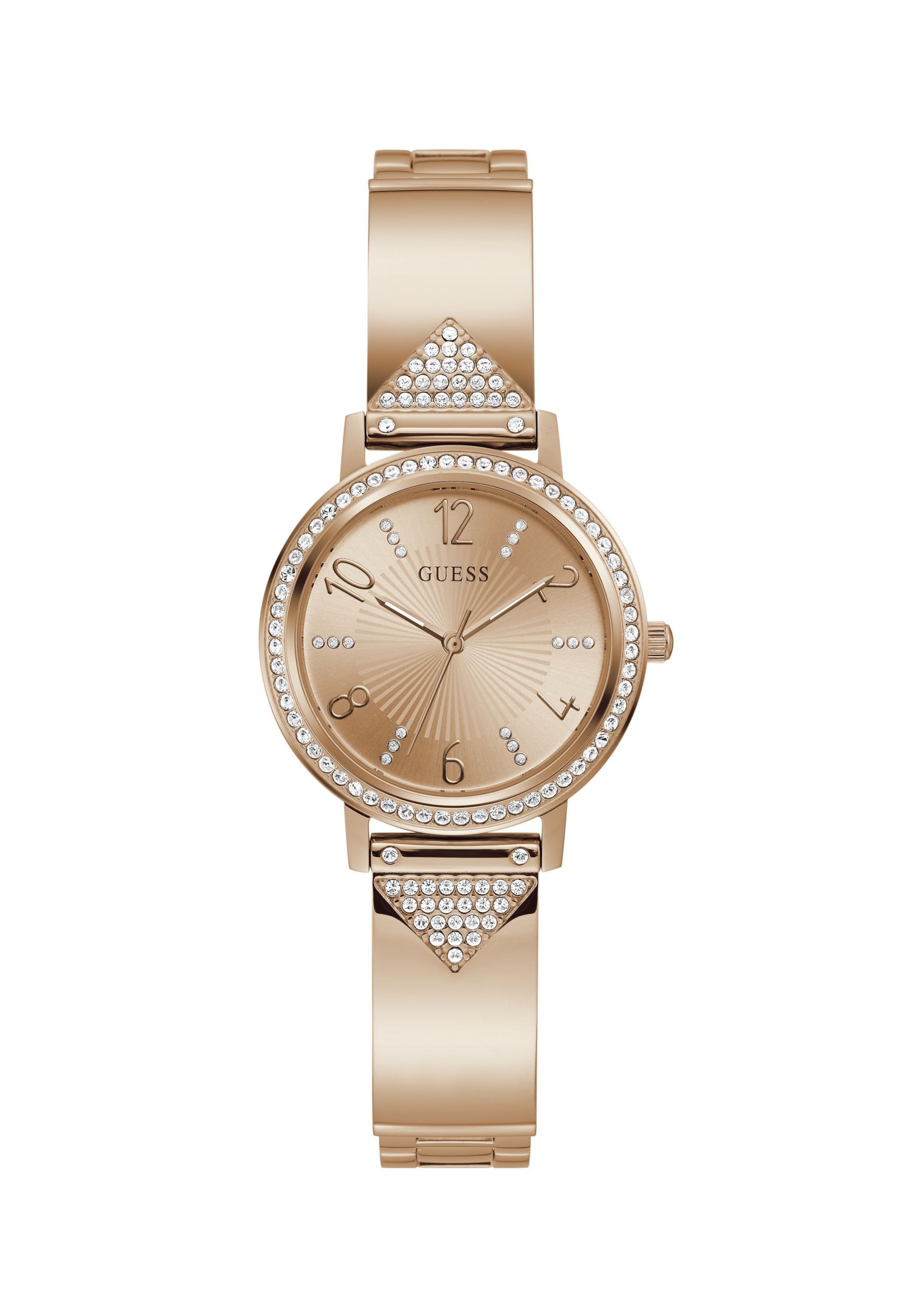 GUESS Analoguhr in Pink: Vorderseite