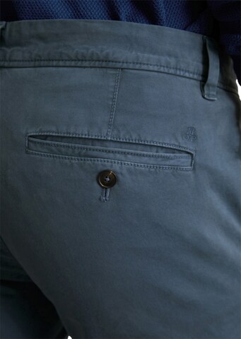 Marc O'Polo Regular Chino ' Stig' in Blauw