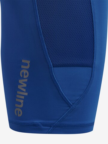 Skinny Pantalon de sport Newline en bleu