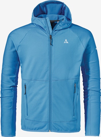 Veste en polaire fonctionnelle 'Cascata' Schöffel en bleu : devant
