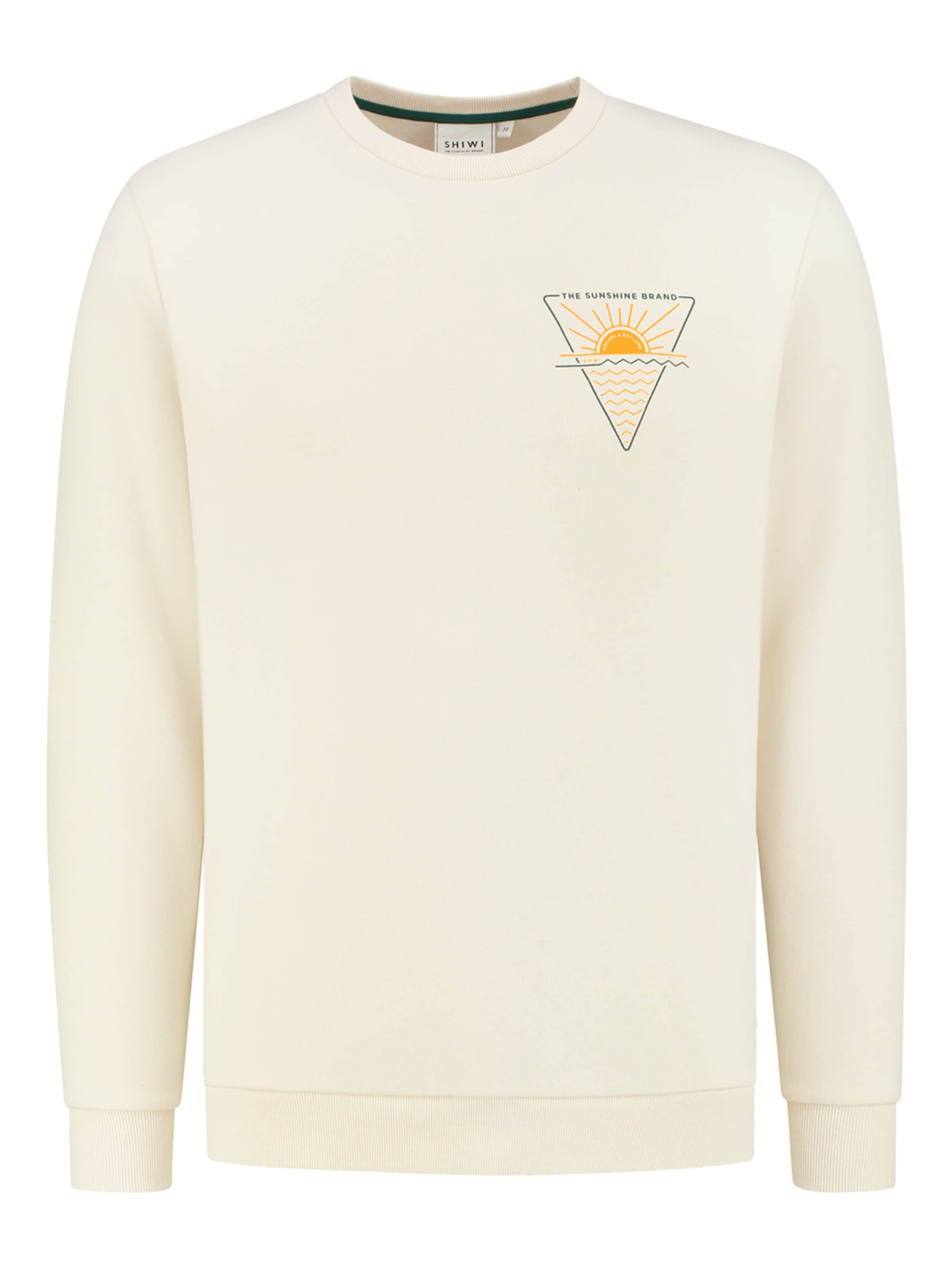 Shiwi Μπλούζα φούτερ σε λευκό: μπροστά