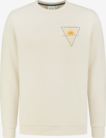 Sweat-shirt Shiwi en blanc : devant