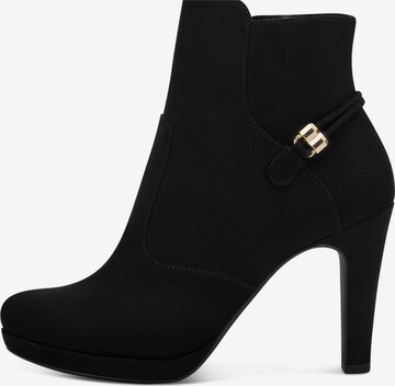 TAMARIS Ankle Boots in Black