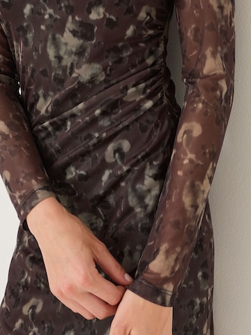 Tamaris Dress in Brown
