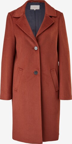 s.Oliver Between-Seasons Coat in Brown: front