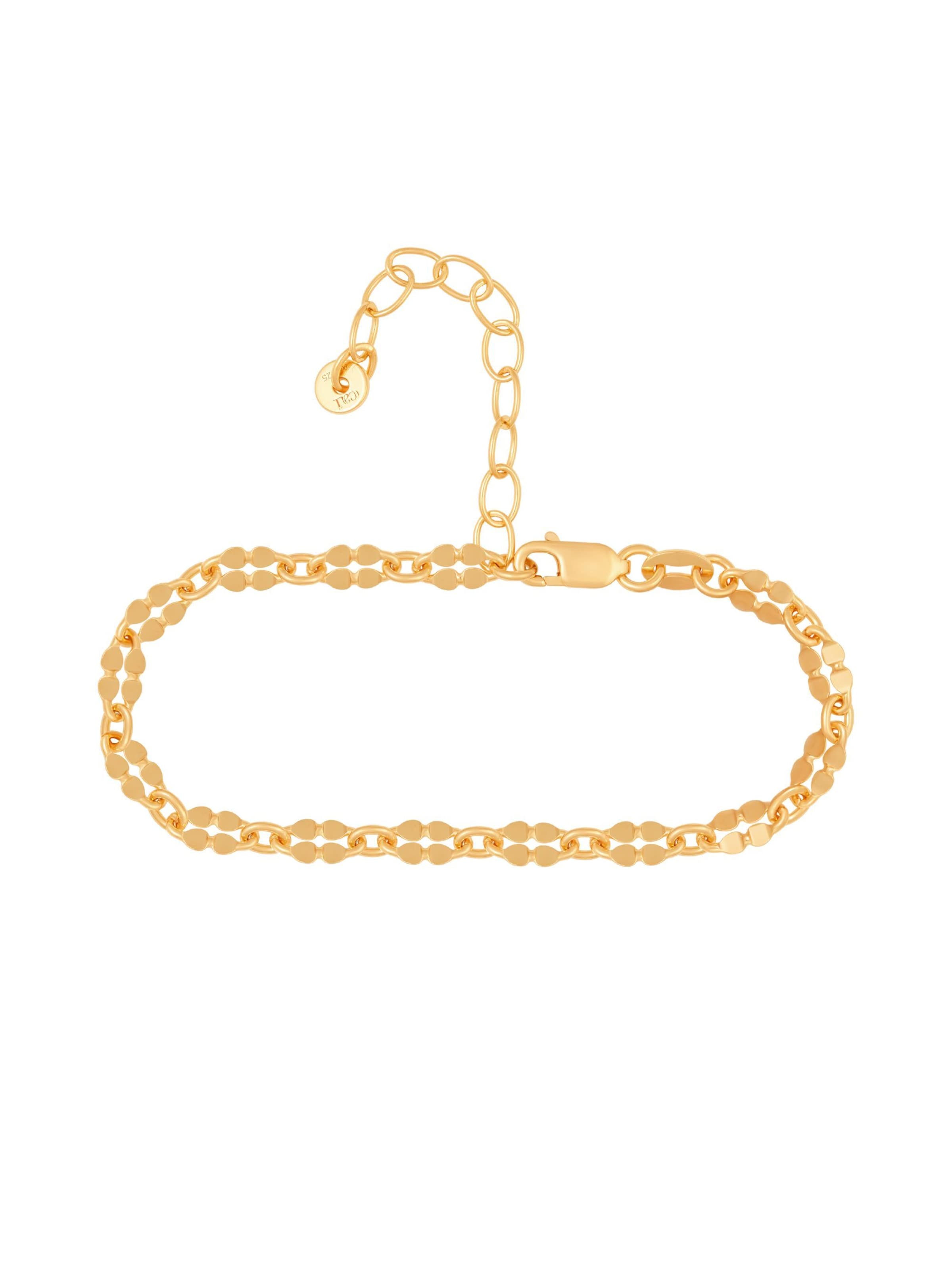 Bracelet caï en or : devant