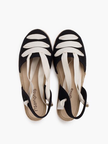 Pisamonas - Sandalias en negro