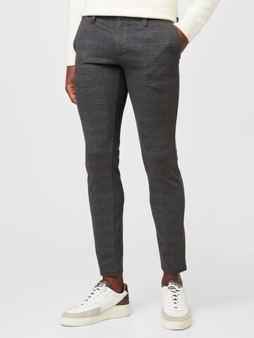 Only & Sons Slimfit Chino 'Mark' in Grijs: voorkant