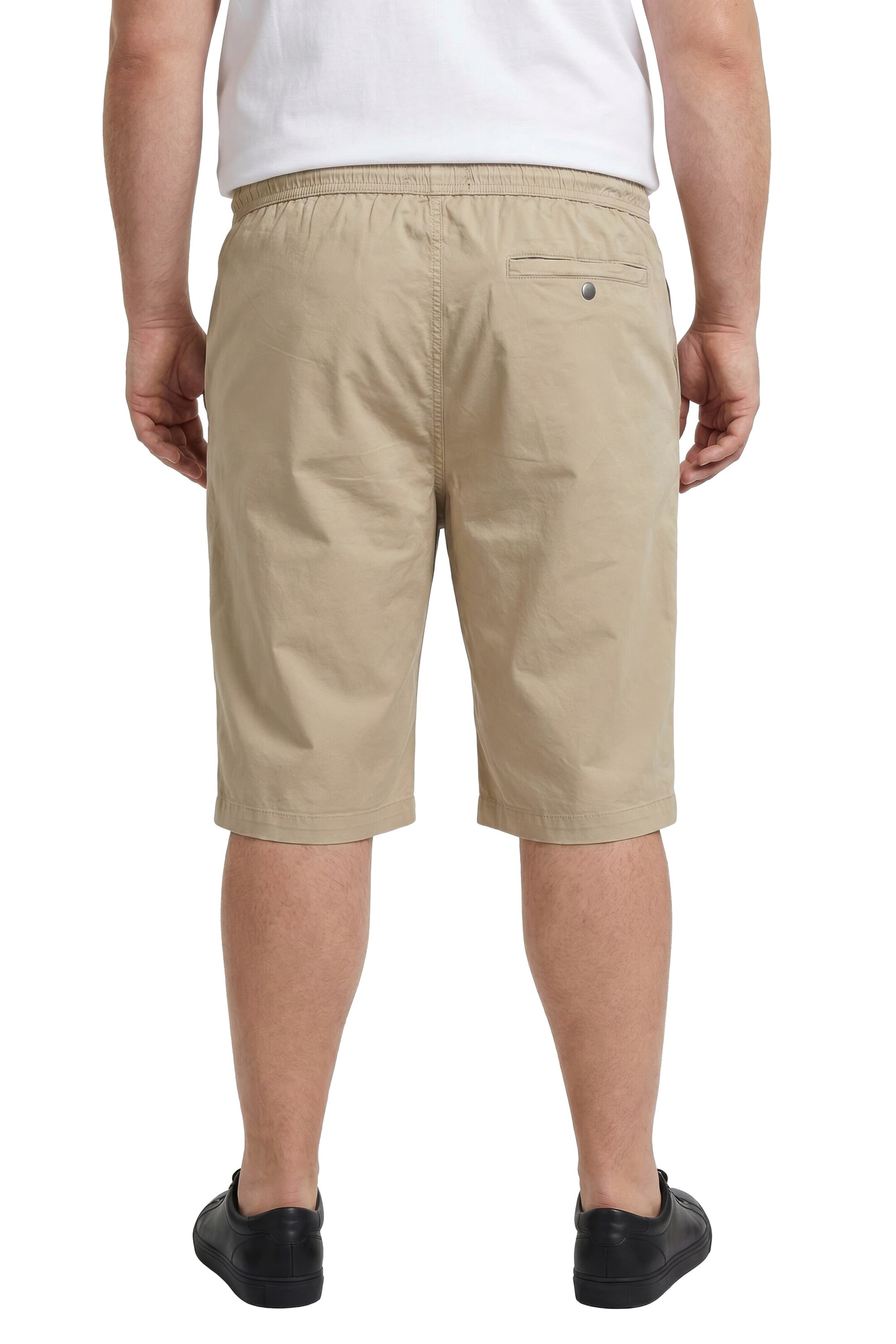 Men Plus Regular Broek in Beige