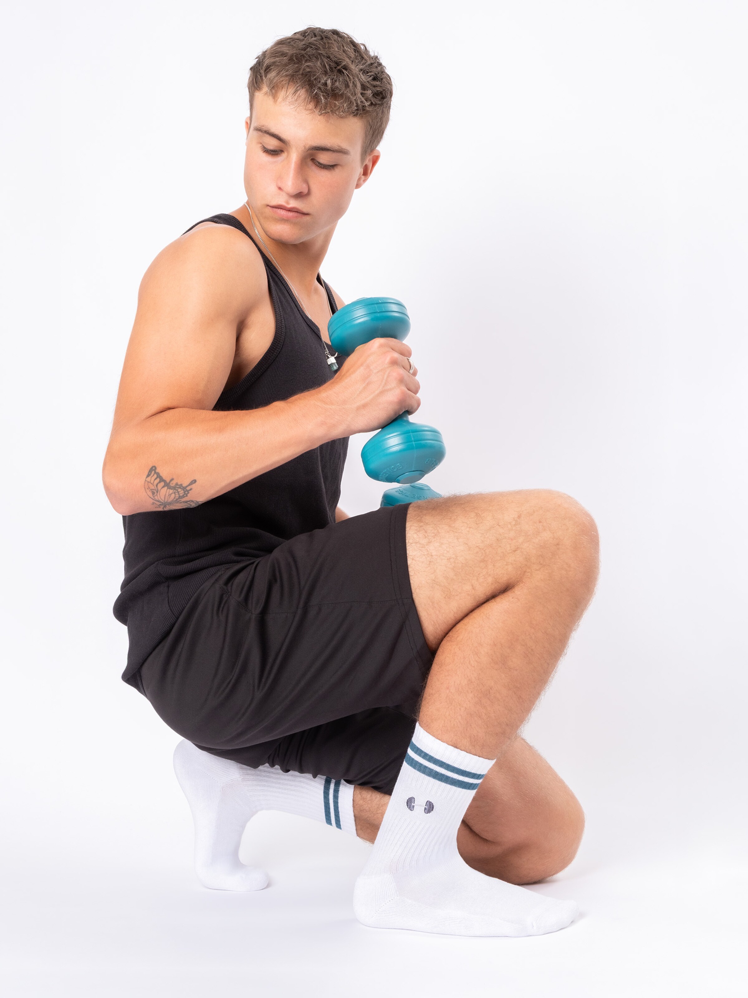 Occulto Athletic Socks 'Rio' in White