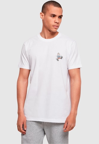 ABSOLUTE CULT T-Shirt 'Tom And Jerry - Frankenstein Tom' in Weiß: predná strana