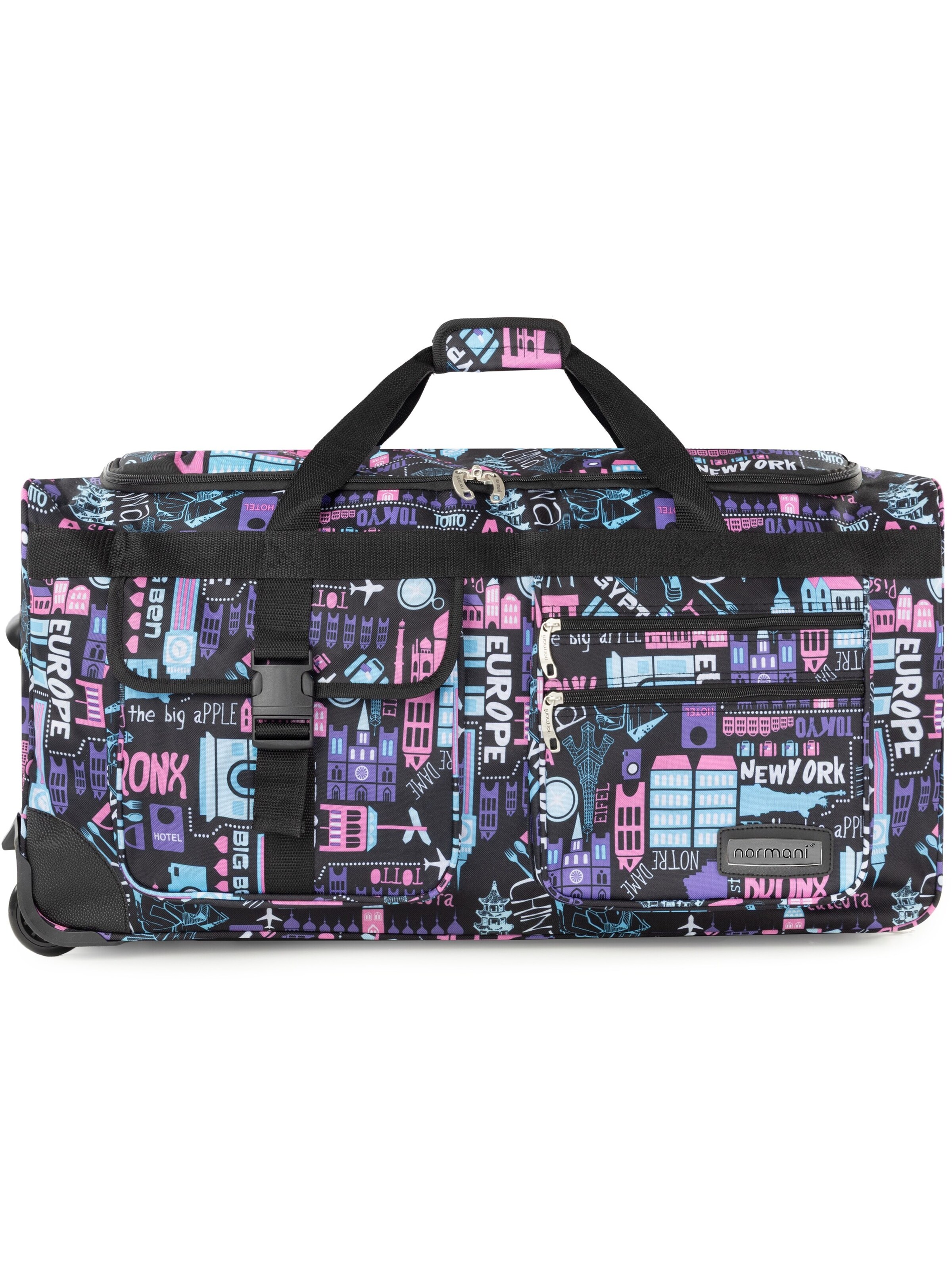 Valisette normani en bleu : devant