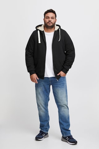 Blend Big Zip-Up Hoodie in Black