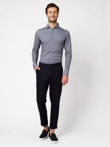 DESOTO Slim Fit Hemd in Blau