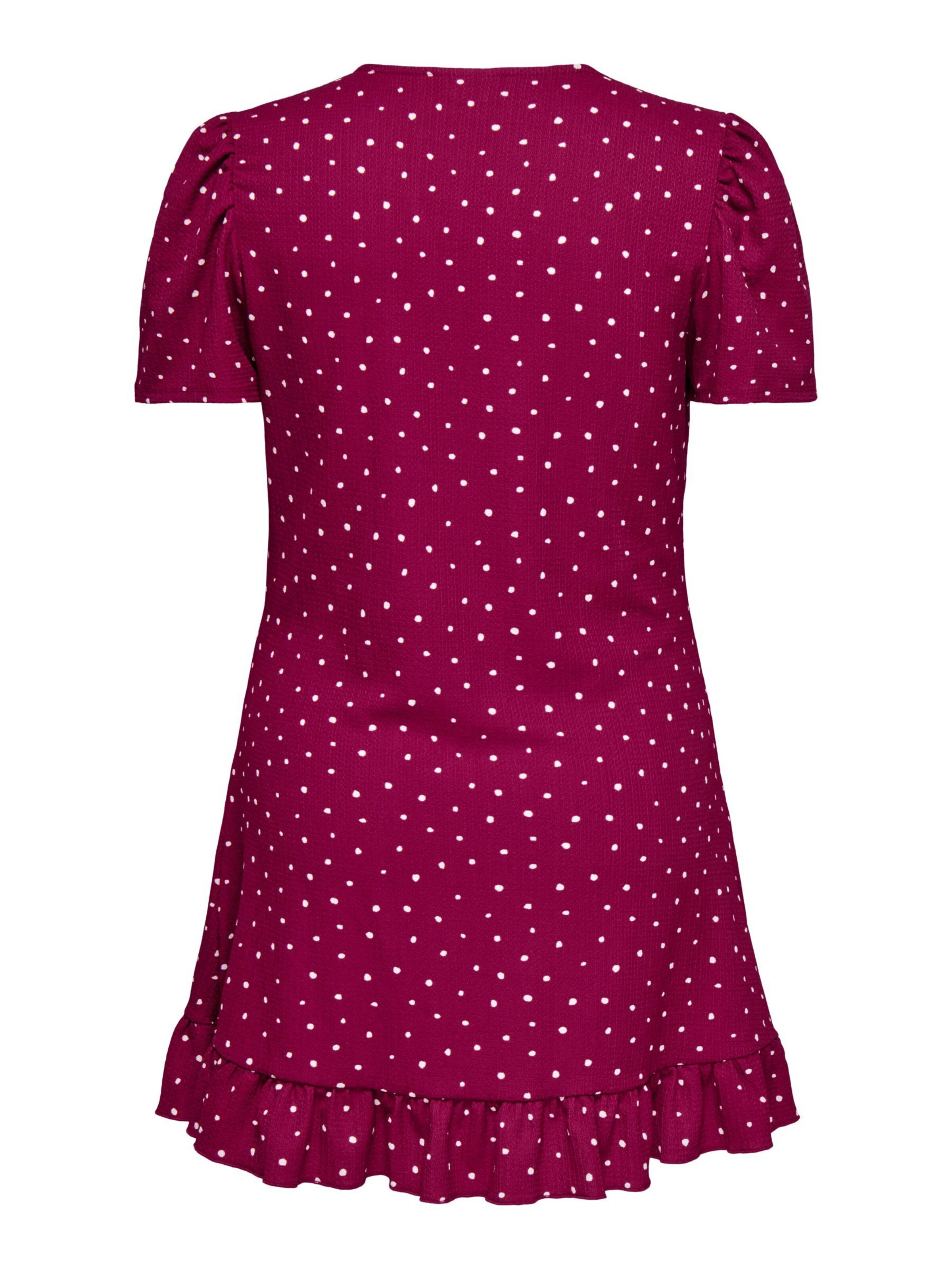 ONLY Carmakoma - Vestido de verano 'CARBill' en rojo