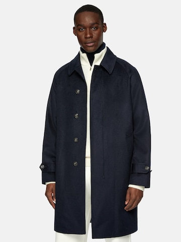 Manteau mi-saison Boggi Milano en bleu : devant