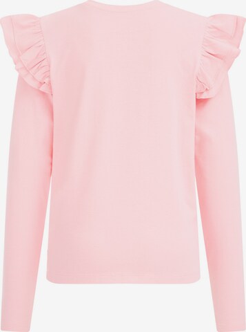 WE Fashion - Camiseta en rosa