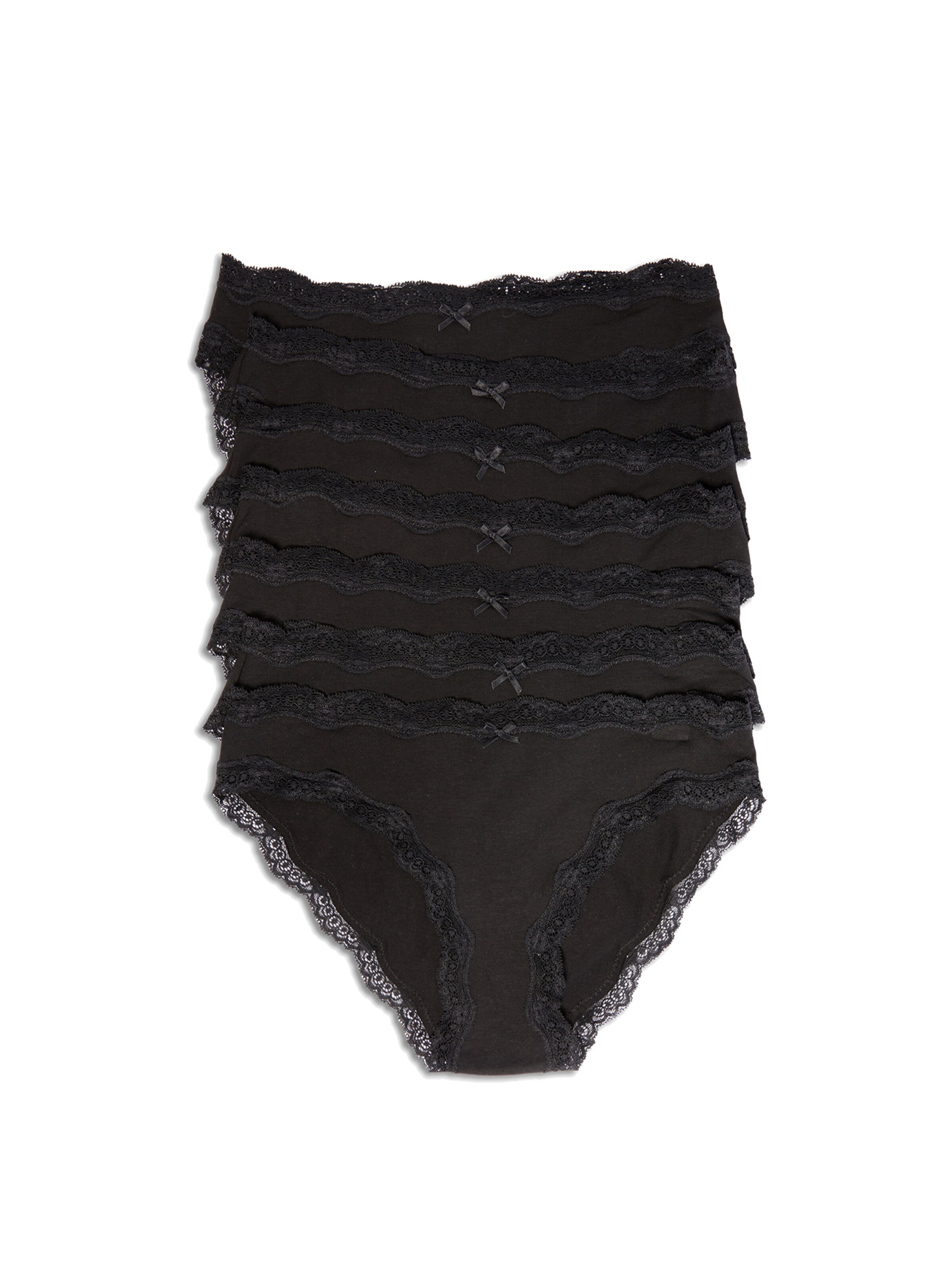 ETAM Panty 'Jim' in Black: front